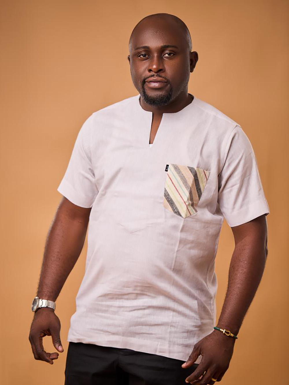 Chemise Masai Blanche