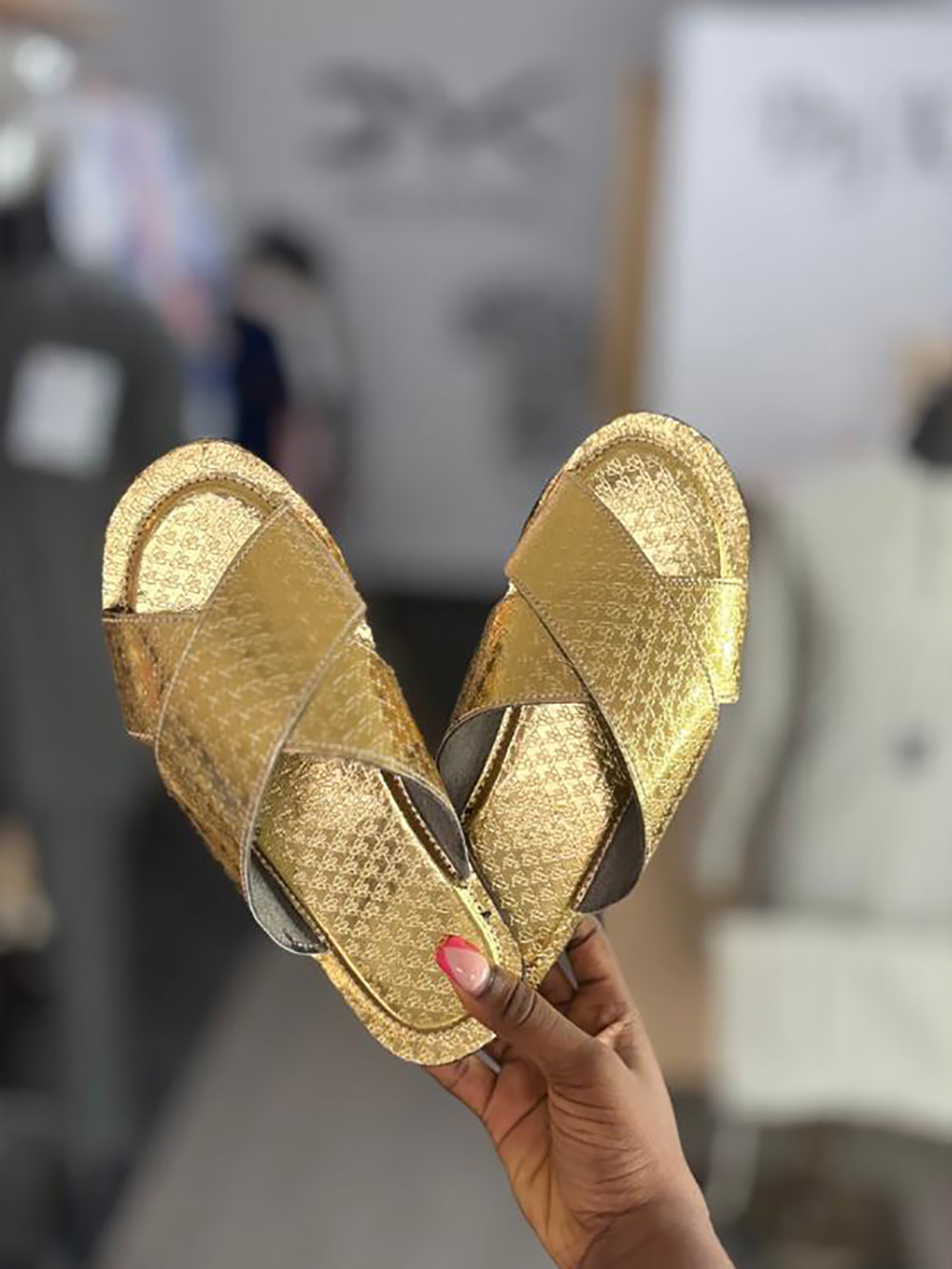 Sandales Soleil d'Or